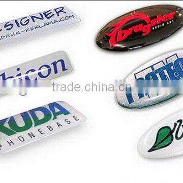 Adhesive dome label dome stickers perfume label sticker 3d epoxy sticker