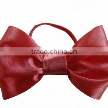 Colored Pre-tied Elastic Ribbon Bows