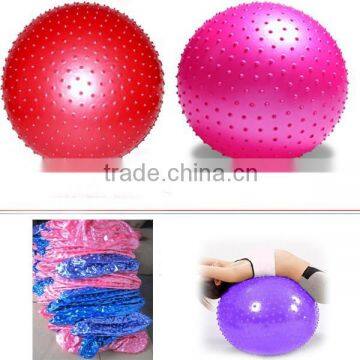 inflatable body fitness colorful balance ball