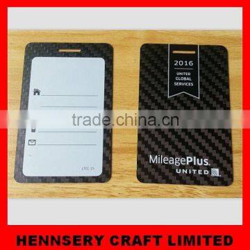 Hight Quality Customized Carbon Fiber Luggage Tag photo-3