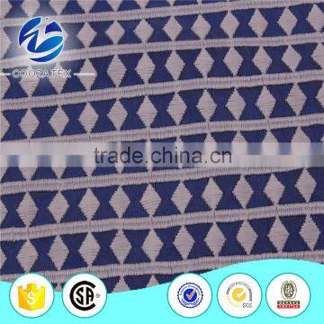 Swiss Cotton Embroidered lace fabric designs for garment