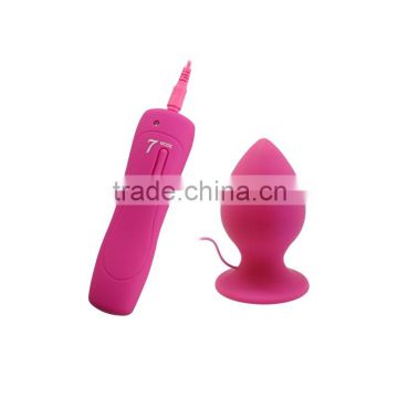 2016 Hot selling Probe Vibrating Anal Plug, Anal Vibrator For Women