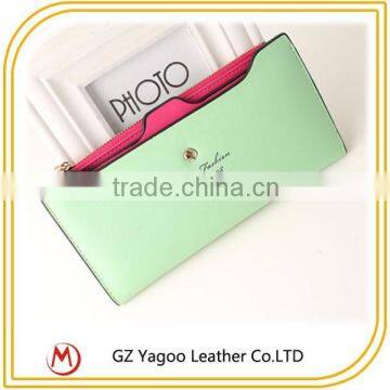 2015 Hot Selling Ladies Beautiful Engraved Leather Wallet With Kinds of Colors photo-4