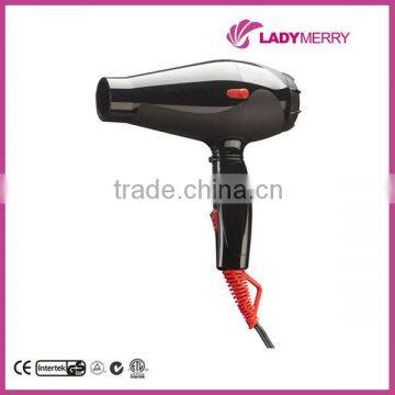 Long Lifespan AC Motor Professional Hair Dryer