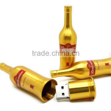 Factory Beer Bottle USB Flash Disk 2G/4G/8G Promotional Gifts 2015 photo-2