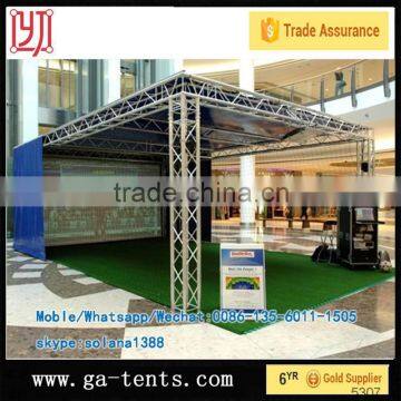 stage lighting display roof truss