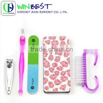 OEM/ODM Beautiful Manicure Set/Manicure Kit/Nail Spa/ Pedicure Set For Girls/Women