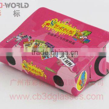 simply equipped advertising paper binocular