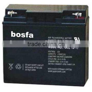 lead acid accumulator 12v17ah gel battery technology 12v ups battery