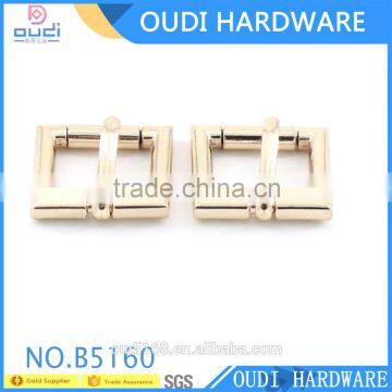 SGS Certification High Quality Light Gold Pin Buckle For Bag