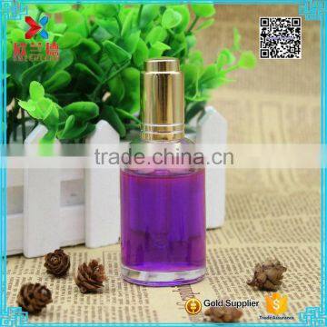50ml cosmetic dropper bottle/clear round brightness essential oil bottle                        
                                                                                Supplier's Choice