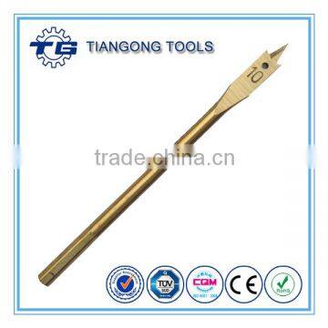 High quality spur point carbon tin coating wood spade bit