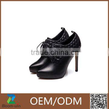 2015 Autumn Winter Women Boots High Heel Shoes