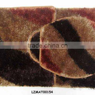 Shaggy bath mat set bath rug LZMAT00154