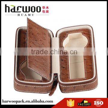 New coming super quality leather watch box with insert on sale                        
                                                                                Supplier's Choice