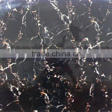 Second choice marble look polished porcelain floor tiles standard size 600x600mm/24"X24"