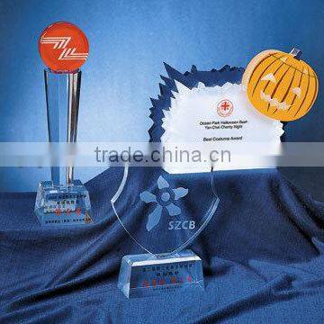 Customize Acrylic Laser Engraved Trophy Baseball Trophy