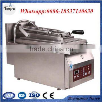 Long time working steamed stuffed bun fry machine/pasta bun fry machine