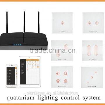 Qome1 Zigbee Smart house Home automation smart switch mobile