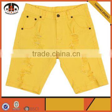 Bright Color Fashion Cotton Short Shorts Men with Hools