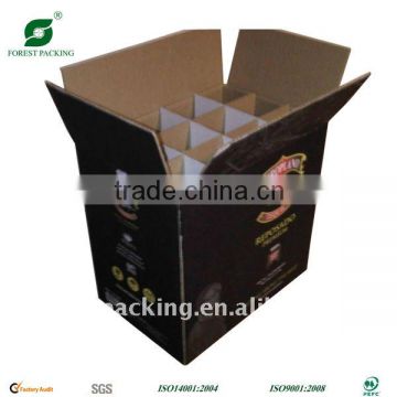 BEER CARTON BOX WITH PARTITION