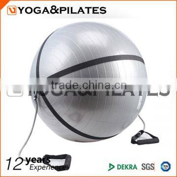 gym exercise ball with handle