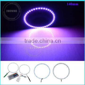 car styling dc12v size 40mm-140mm 5050 RGB rgb universal angel eyes lighting