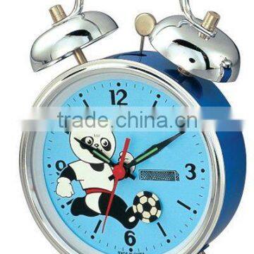 4 Inch Metal Case Mechanical Alarm Clock Movement, Desktop Clock Mechanism, Bedside Clock photo-3