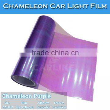 CARLIKE Light Transmission Decoration Headlight Chameleon Car Tint Film photo-3