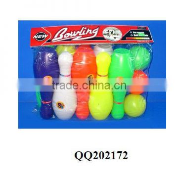 Lovely plastic bowling set toy