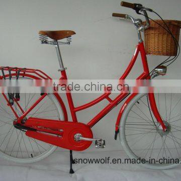 26inch new style steel frame and alloy wheel china classic city lady adult bicycle/bike sell in alibaba KB-CB-M16035