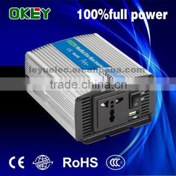 OPIM-0300-1-24V High frequency 100% full power modified sine wave power inverter dc 24v ac 110v 300w