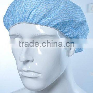 Top sale hospital nonwoven disposable round cap