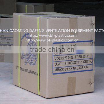 8'' 220V/50/60Hz Yellow Industrial Portable Ventilator photo-3