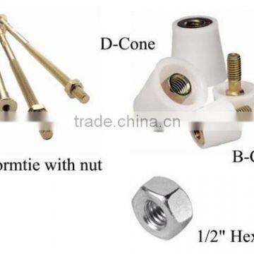 Concrete Formwork& Accessory FORM TIE SYSTEM b inner unit, d cone, form tie