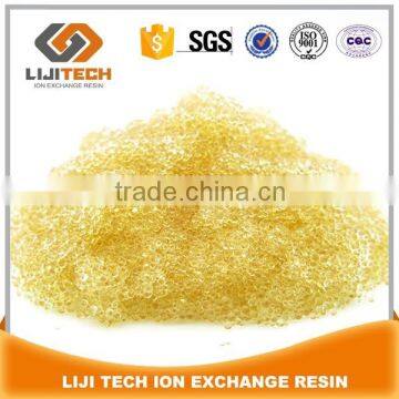 Cation Ion Exchange Softening Resins