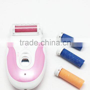 6pcs New Arrival Pedicure! electric foot file, dead skin calluses remover(JC-4250)