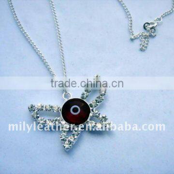 MEB075 colorful Evil eye pendant