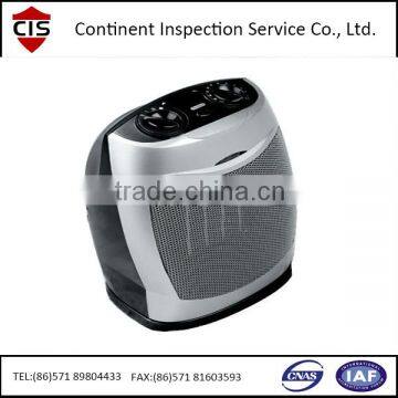 Home Appliance QC / Electric Heater Quality Inspection / factory inspection / during production inspection