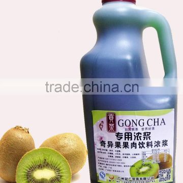 Kiwi fruit concentrate fruit juice