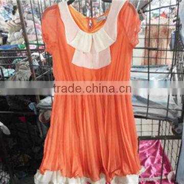 Factory ladies silk dress used clothing used shoes for sale