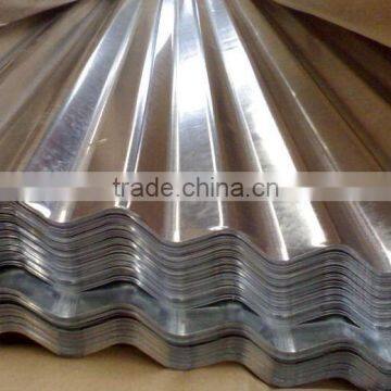 high strength galvanzied alumzinc prepainted corrugated steel sheet