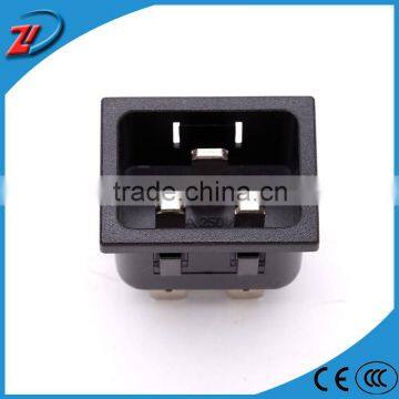 Input industrial power plug socket insert 16A