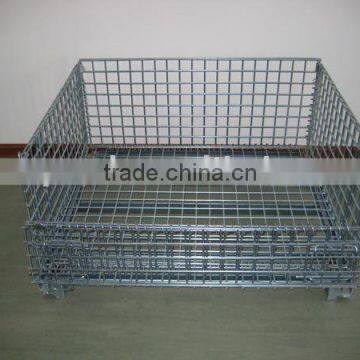 Industrial Used Racking /Manufacturer Wire Mesh Container For Nanjing Victory