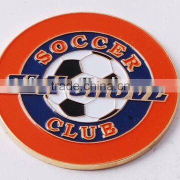 Soccer Sport Challenge Coin