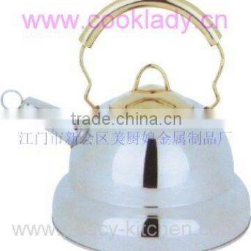 stainless steel(metal) whistling kettle(water kettle,tea kettle )