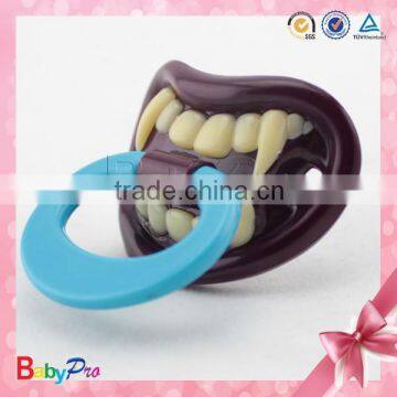 made in China high quality eco-friendly products specially for baby novelty pacifier vampire pacifier baby pacifier