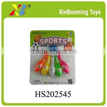 Promotional Gift Mini Skittle Set Toys for Kids, Bowling Set Toys