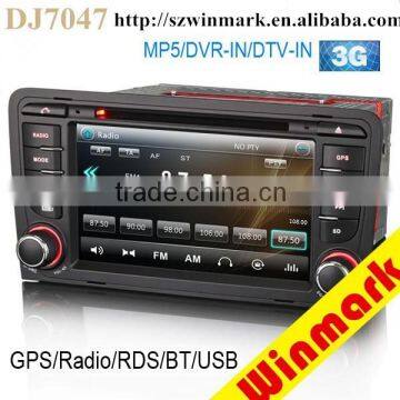 latest car gps radio for audi A3 S3 RS3 RNSE-PU DJ7047 with fashionable Win 8 UI