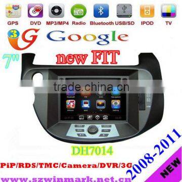 Car DVD Player For HONDA New FIT 2008 2009 2010 2011 Touch screen CD Video CD Mp3 Mp4 JPEG DH7014